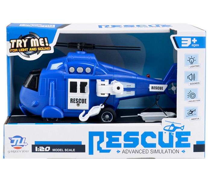 Best luck Igračka policijski helikopter sa svijetlom i zvukom