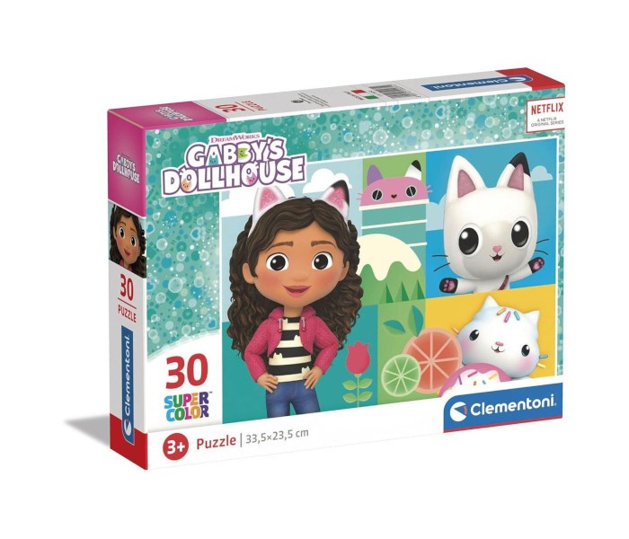 Clementoni puzzle za djecu Igračka puzle 30kom. Gabby's dollhouse