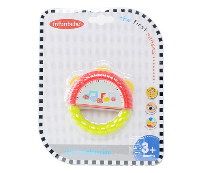 Infunbebe Igračka za bebe zvečka tamburina