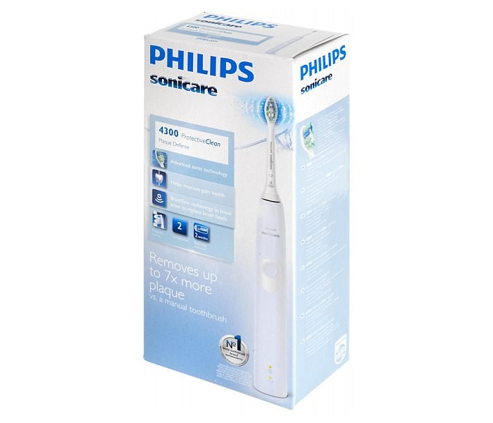 PHILIPS HX6803/04 Protective Clean 4300 Sonic električna četkica za zube Sonicare, svijetloplava