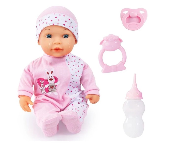 Hello baby Ulba Igračka  lutka TB sa suzama 38cm, Šarena