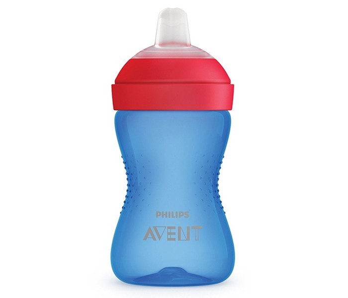 PHILIPS AVENT Šolja sa mekim kljunom 300 ml plavo-crvena