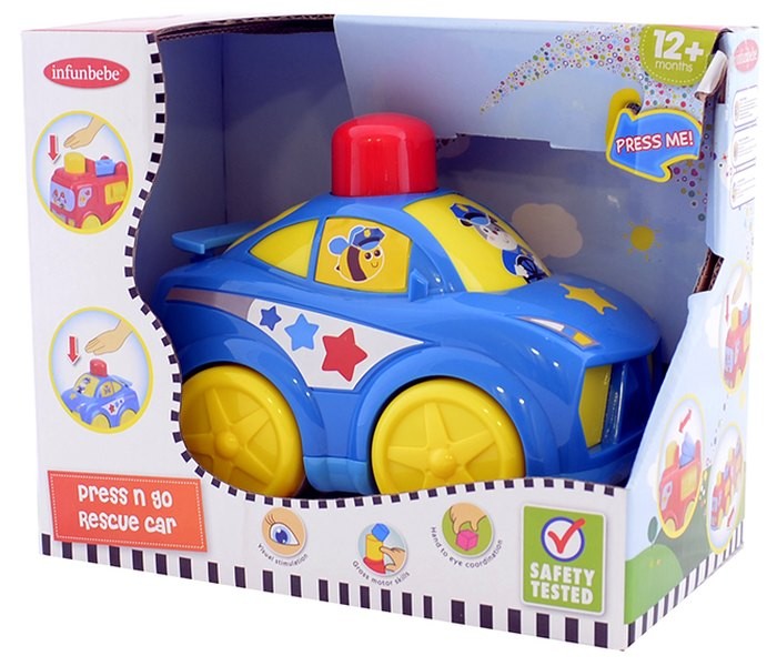 Infunbebe Igracka za bebe auto,Plava