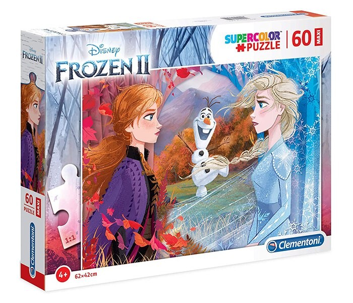 CLEMENTONI Puzzle 60 komada Maxi Frozen 2