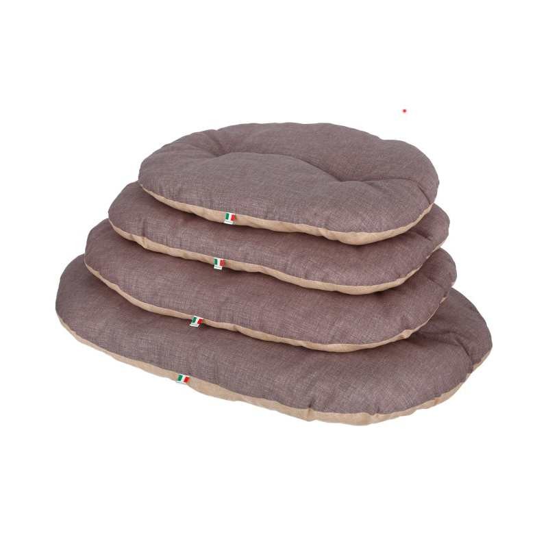 Kerbl Jastuk 64x48 cm 1 komad Pet Cushion Loneta 80354, Braon-siva,Smeđa (braon)