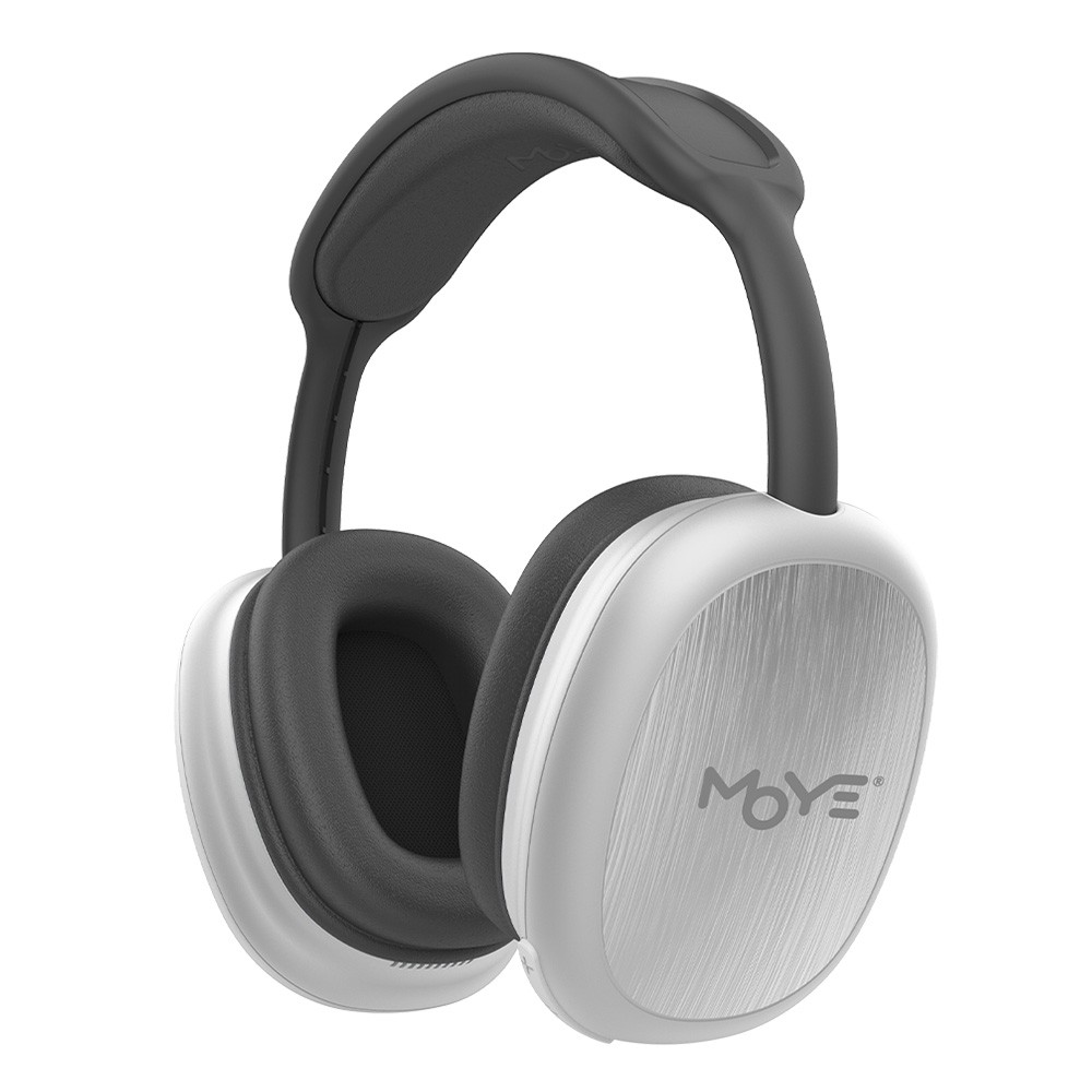 Moye Stellar Bluetooth slušalice s mikrofonom, srebrne boje