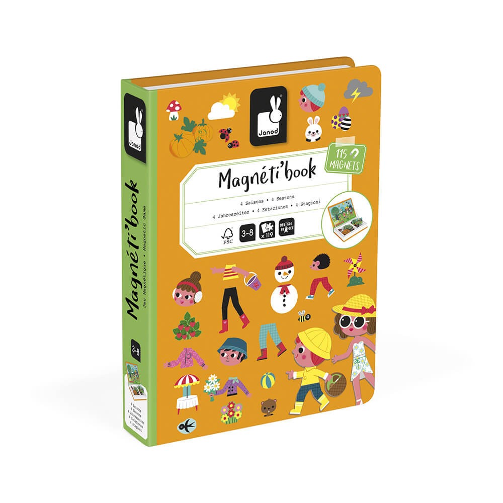 Janod Magnetic Book Four Seasons