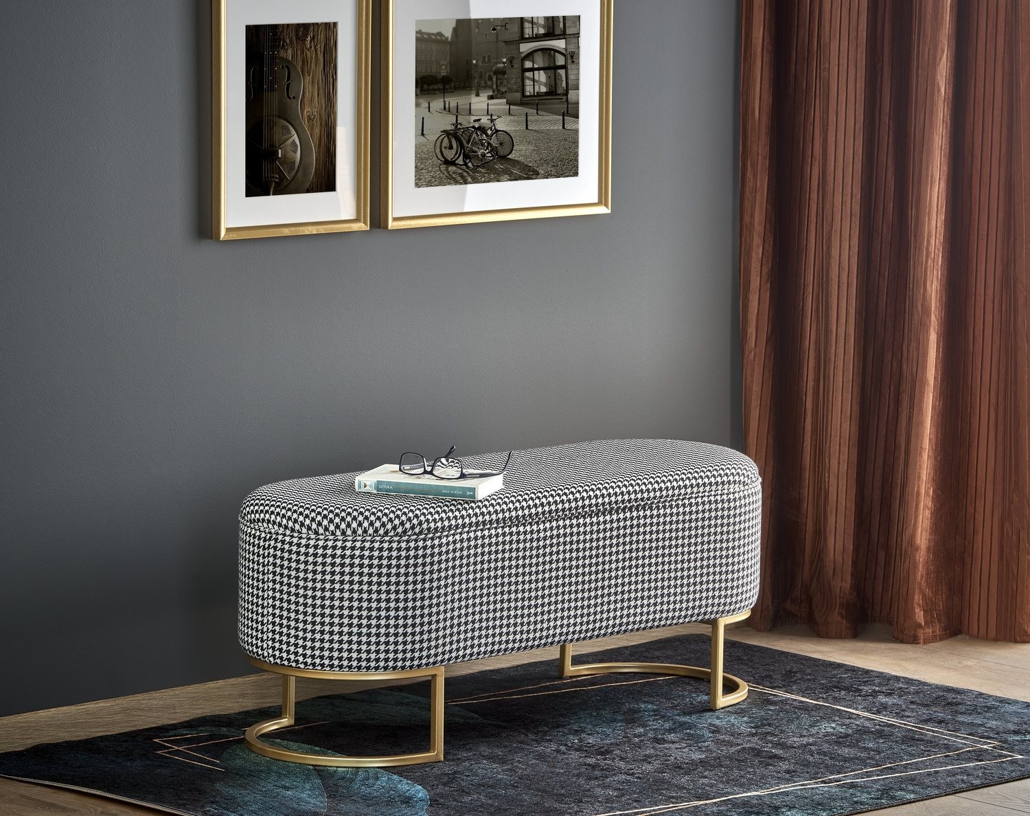 Tabure klupa Symphony, Bijela