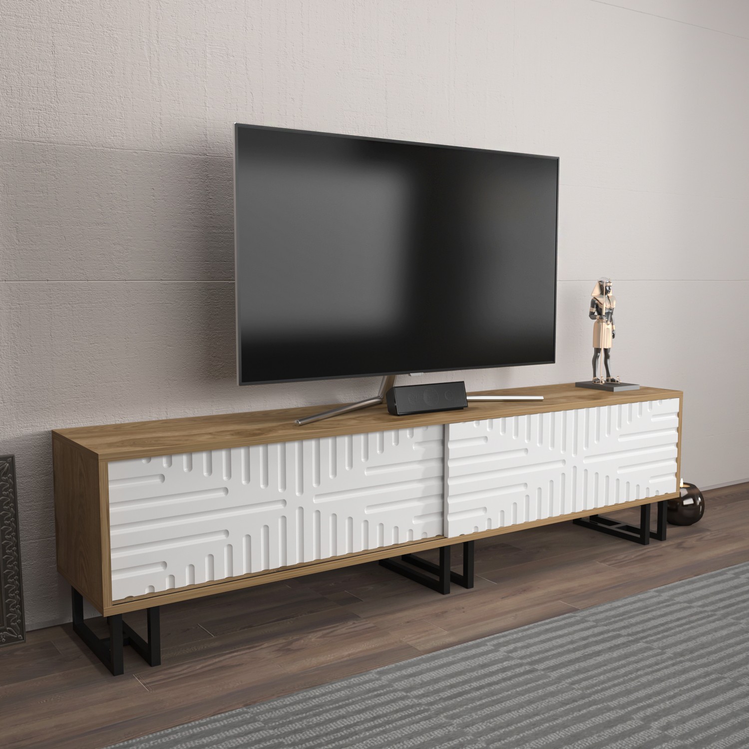 Decorotika TV komoda Askal, Bijela