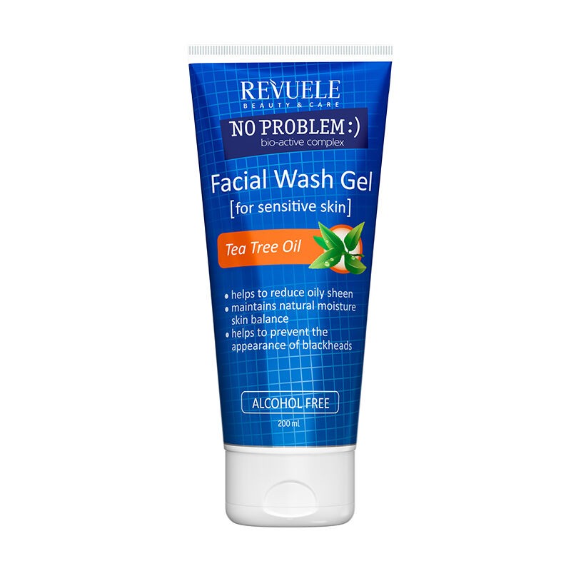 Revuele No Problem Washing Gel Anti-Acne Black 200Ml