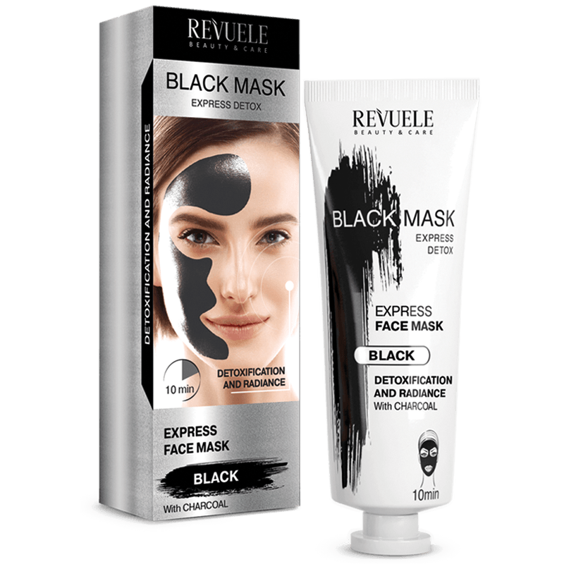 Revuele Black Mask Express Detox 80Ml - Maska Za Lice