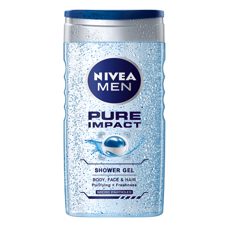 Nivea Bath Care Pure Impact Gel Za Tusiranje 250Ml