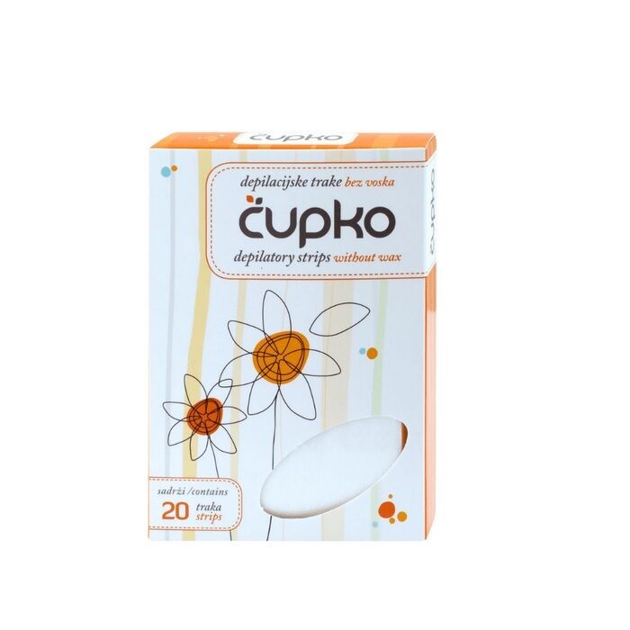 Čupko Depilacijske Trake Bez Voska