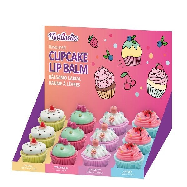 Martinelia Big Cupcake Lip Balm - Balzam Za Usne