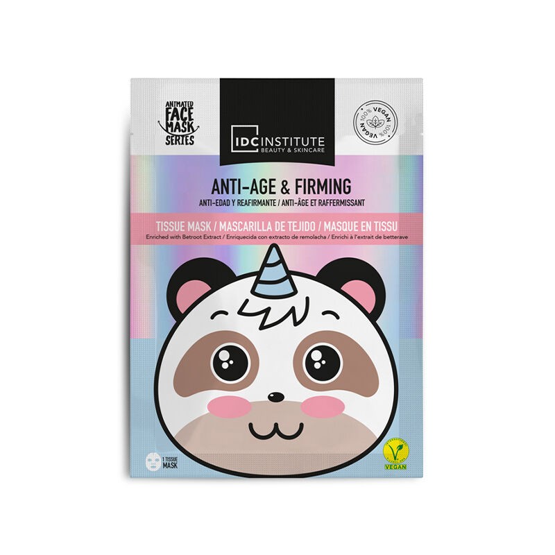 Idc Institute Anime Panda Face Mask Anti-Age & Firming