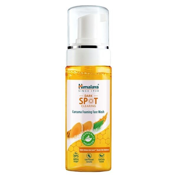 Himalaya Curcuma Foaming Face Wash 150Ml - Kurkuma Pjena Za Uklanjanje Tamnih Mrlja I Ciscenje Lica