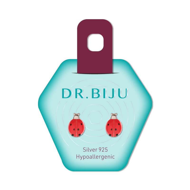 Dr.Biju Ladybug 8.0 Mm Silver