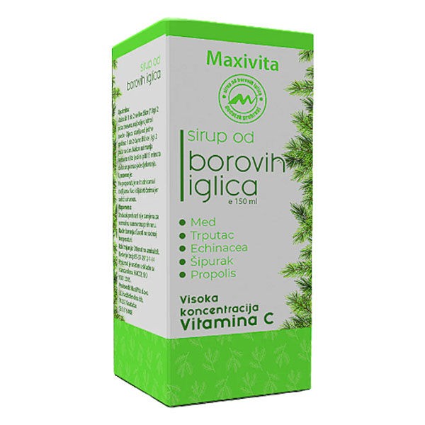 Maxivita Sirup Borovih Iglica 150Ml