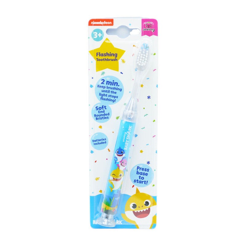 Baby Shark Light-Up Flashing Timer Toothbrush