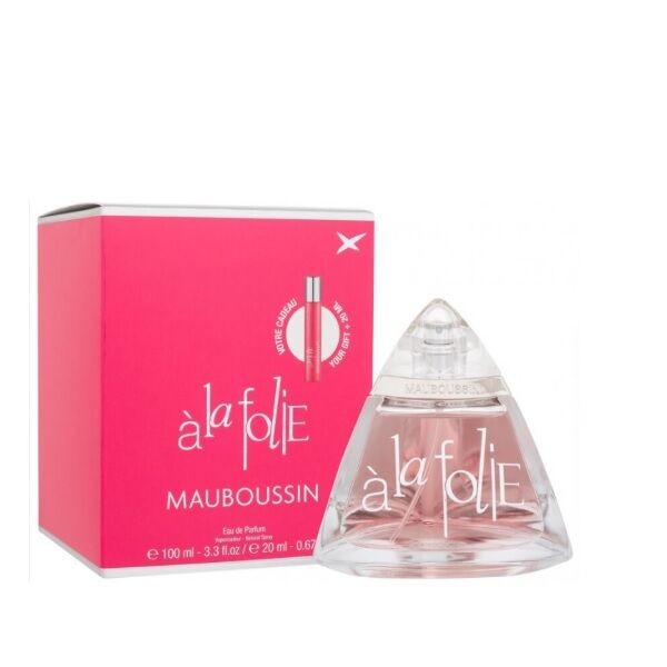 Mauboussin A La Folie Edp 100 Ml + Travel Spray Edp 20 Ml