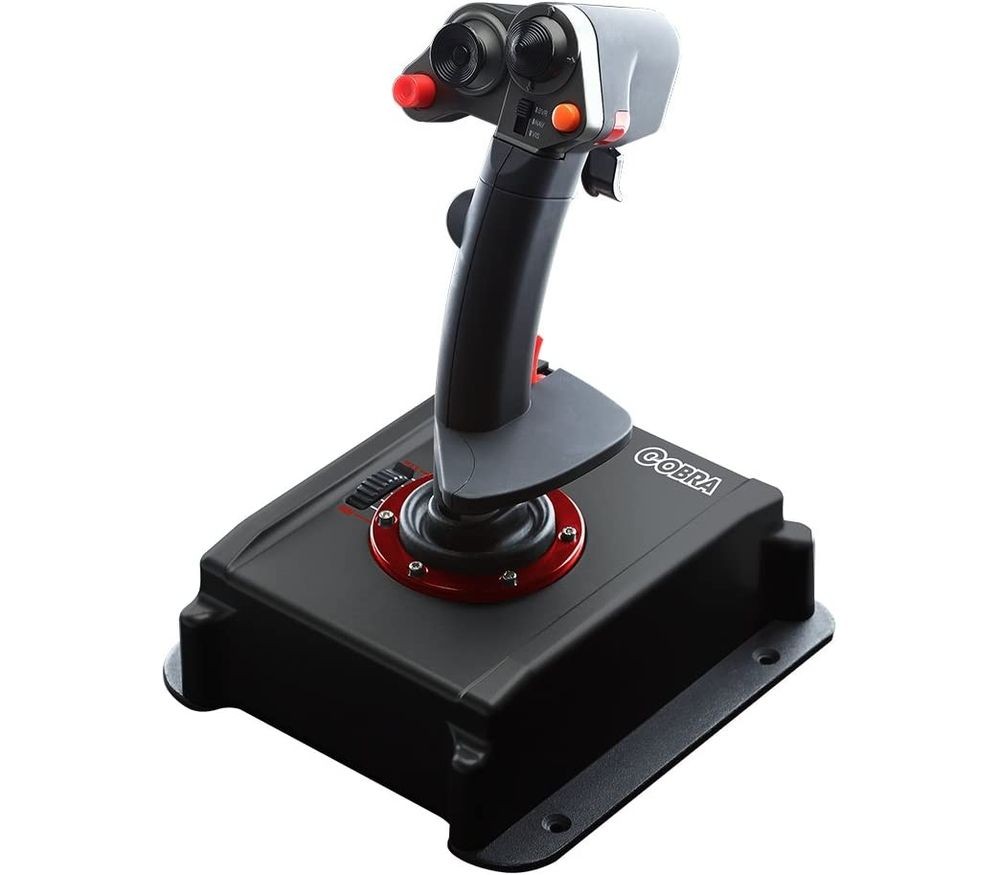 Dzojstik Cobra V5   Flight Simulation Joystick, Crni