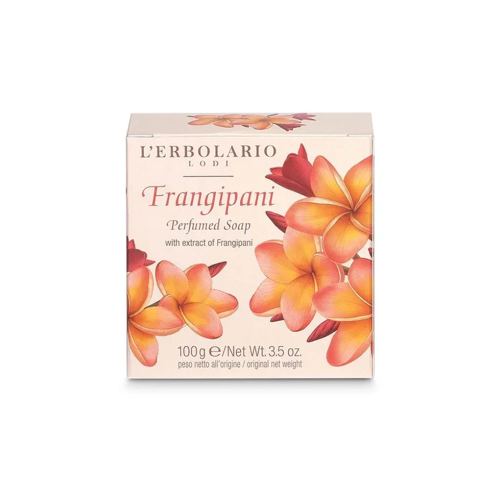 Lerbolario sapun Frangipani, 100 g