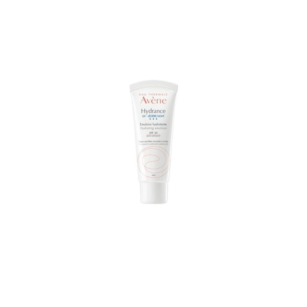 Avene dnevna krema za lice sa SPF30 za normalnu do mješovitu kožu Hydrance legere, 40 ml