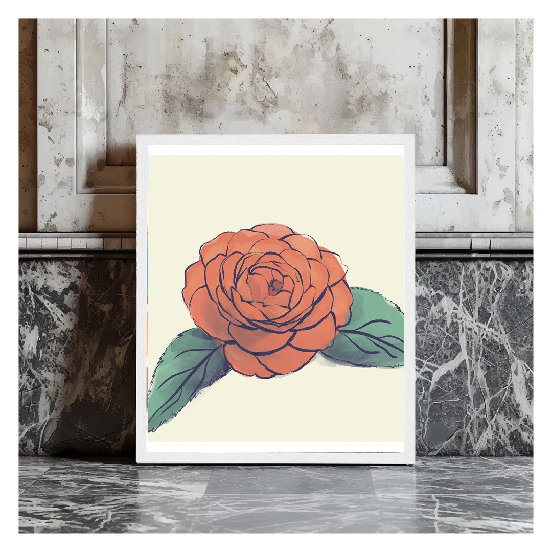 Canvas "Galioti" Kamelija