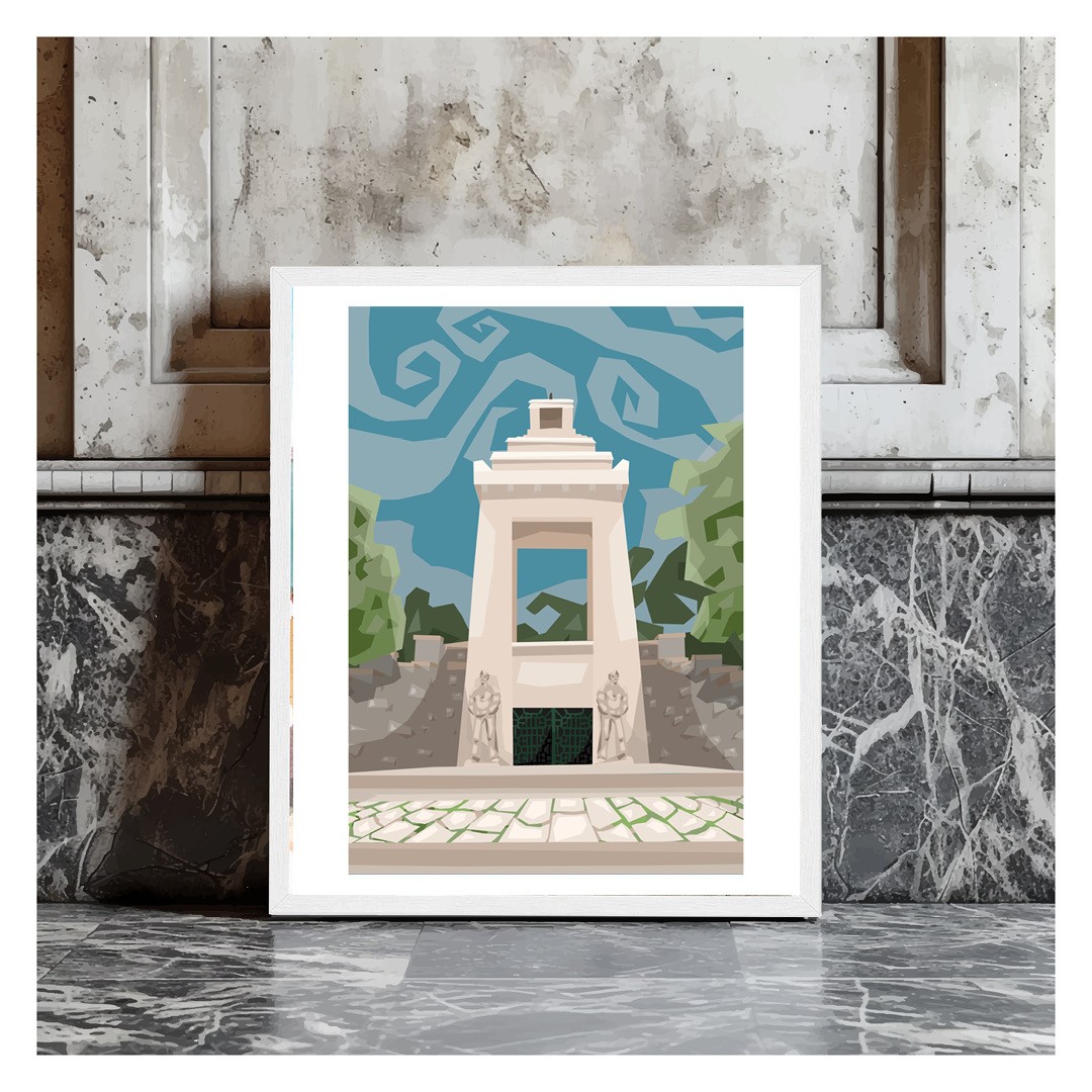 Canvas "Cikotići" Spomenik partizanu borcu