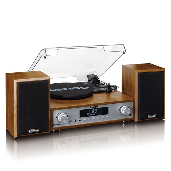 Lenco Gramofon MC-160WD, Bluetooth/USB