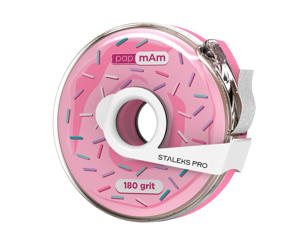 Staleks Expert Jednokratna Bijela Abrazivna Traka Papmam 180 Grit U Plastičnoj Kutiji