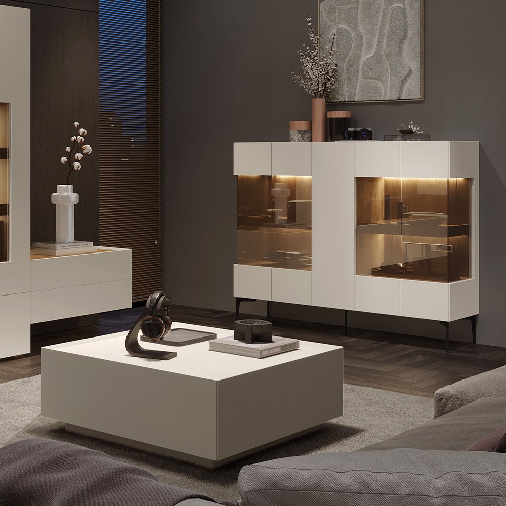 K152-5Ks/S45 Komoda 117/Ra Boja 92 Kasmir Mat-Sky