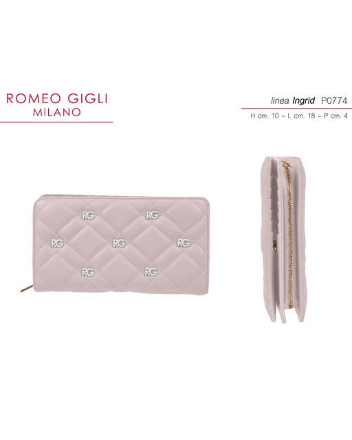 Romeo Gigli Ženski novčanik Ingrid P0774 273, Roze