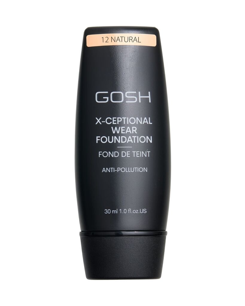 Gosh Tečni puder X-Ceptional, 12 Natural, 35 ml
