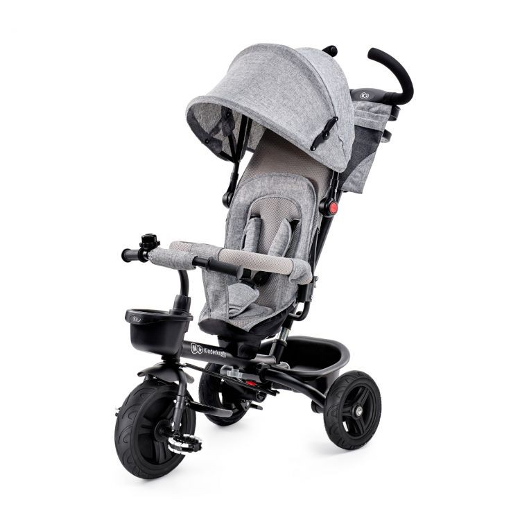 Kinderkraft Tricikl Aveo 2U1 Grey Siva