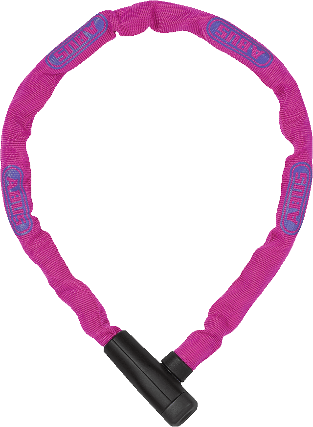 Abus Steel O Chain 5805K/75 Pink
