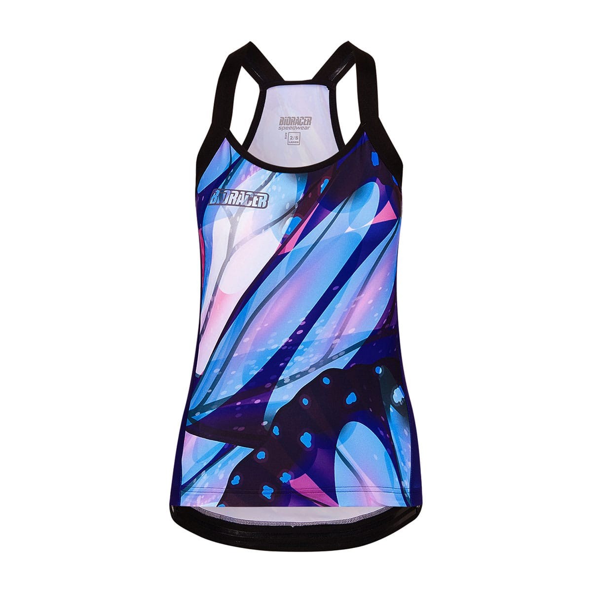 Bioracer Icon Ženski Tan Top Deep Purple - S