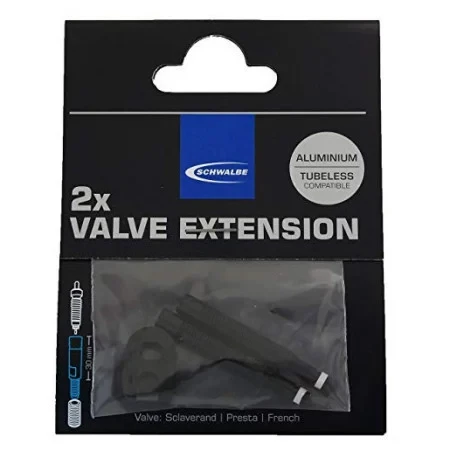 Schwalbe Alu.Ventil Verleng.Sv2Er Set31MM