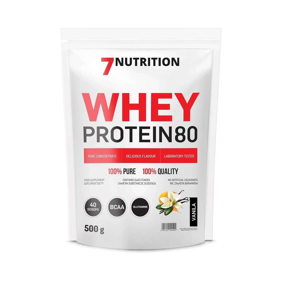 7N Whey Protein 80 500G Vanilla