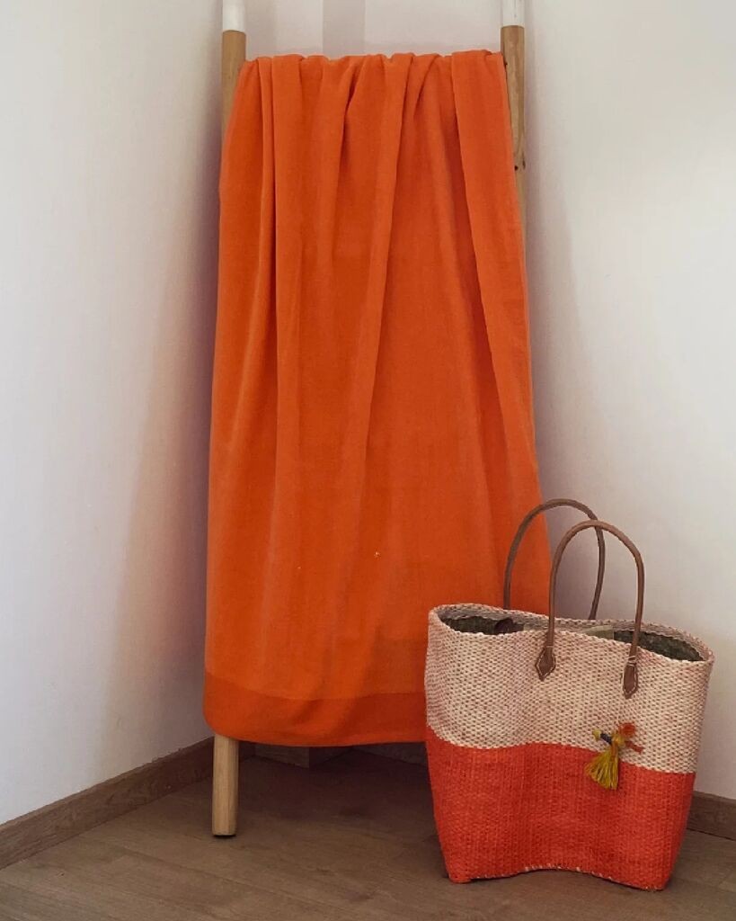 Le Comptoir De La Plage  Peškir Za Plažu Shady Nectarine 90X160, Narandžasti