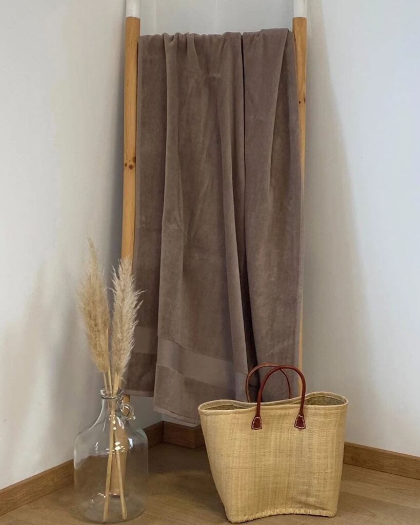 Le Comptoir De La Plage  Peškir Za Plažu Classy Taupe 90X180, Smeđi(Braon)