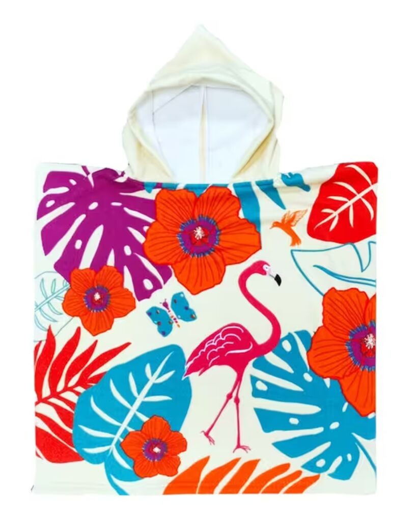 Le Comptoir De La Plage  Peškir Za Plažu Poncho Lindy 60X120, Bijeli