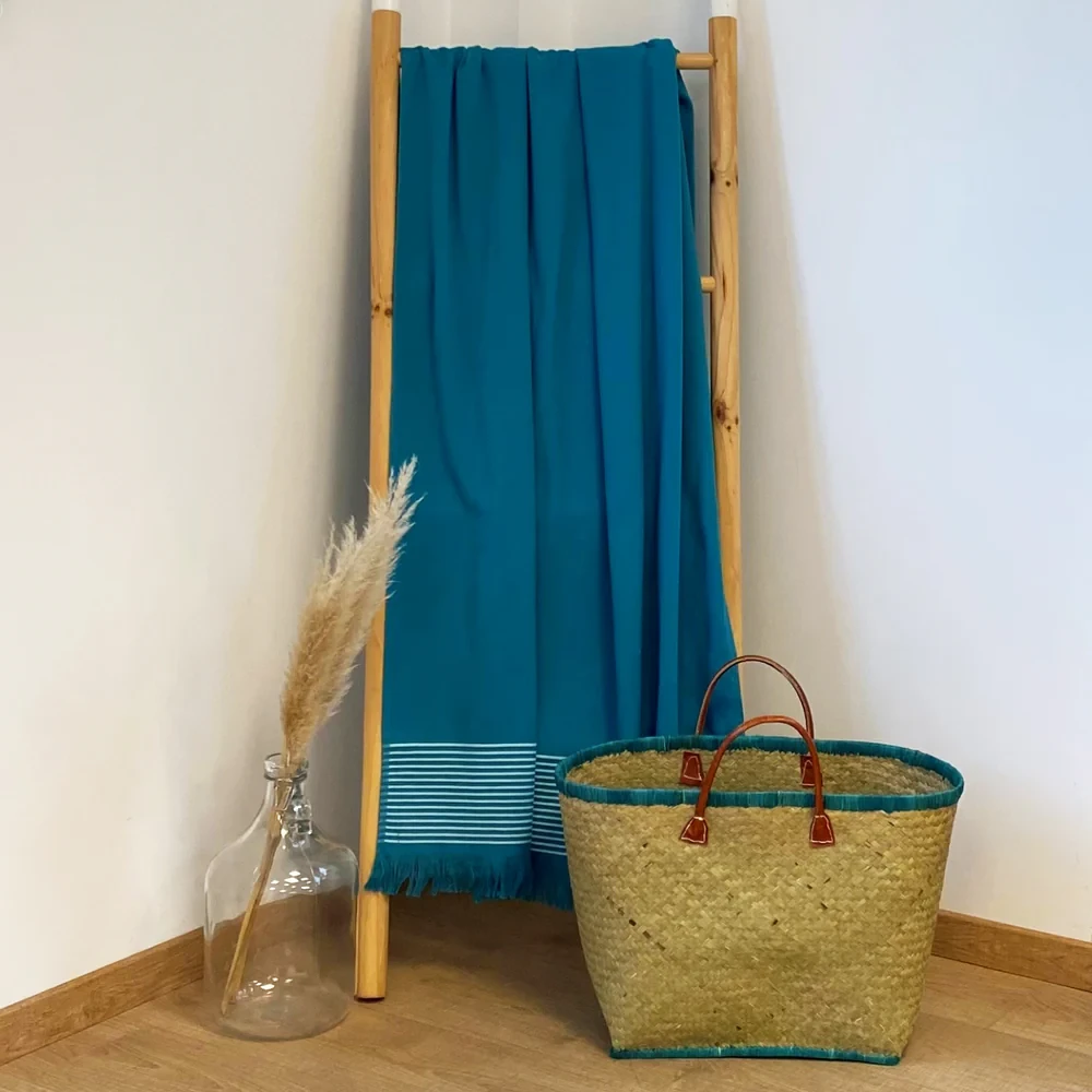 Le Comptoir De La Plage  Peškir Za Plažu Paski Lake 90X170, Zeleni