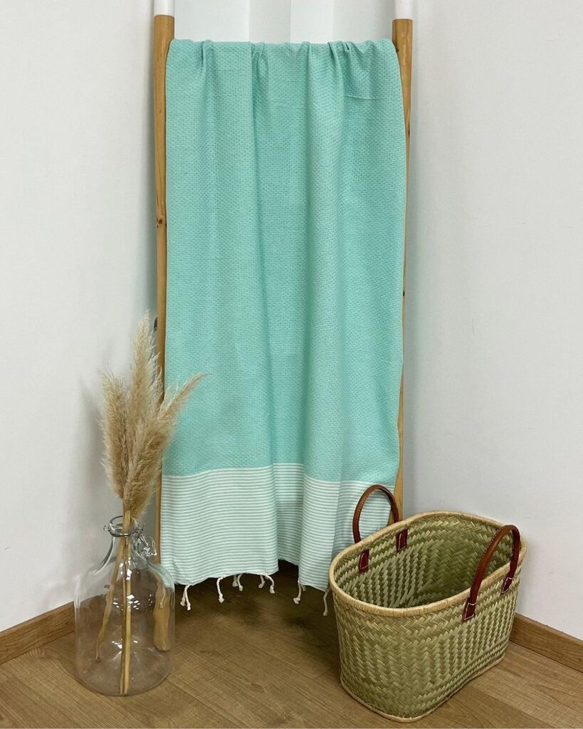 Le Comptoir De La Plage  Peškir Za Plažu Mikanda Aqua 100X200