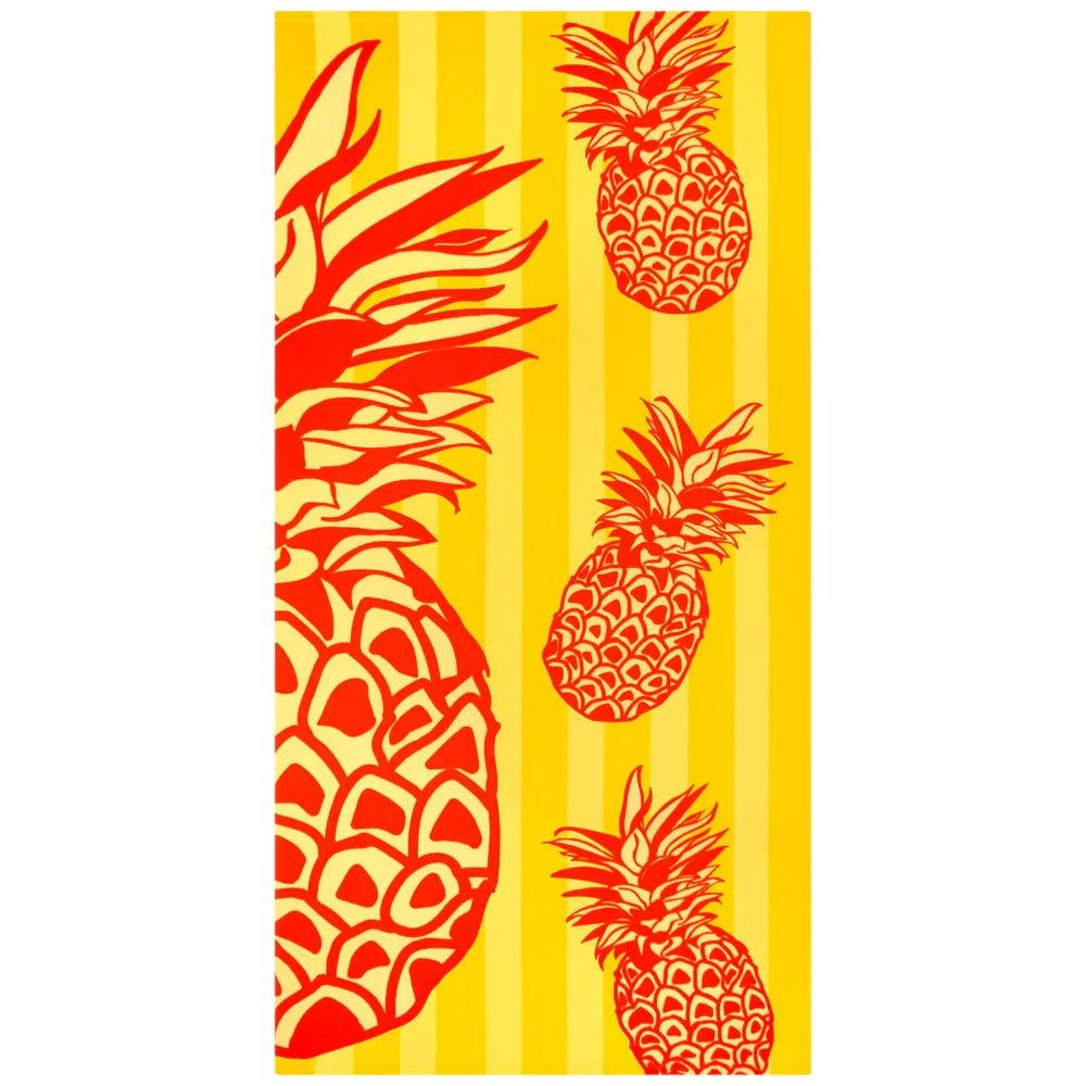 Le Comptoir De La Plage  Peškir Za Plažu Pop Ananas 75X150, Žuti