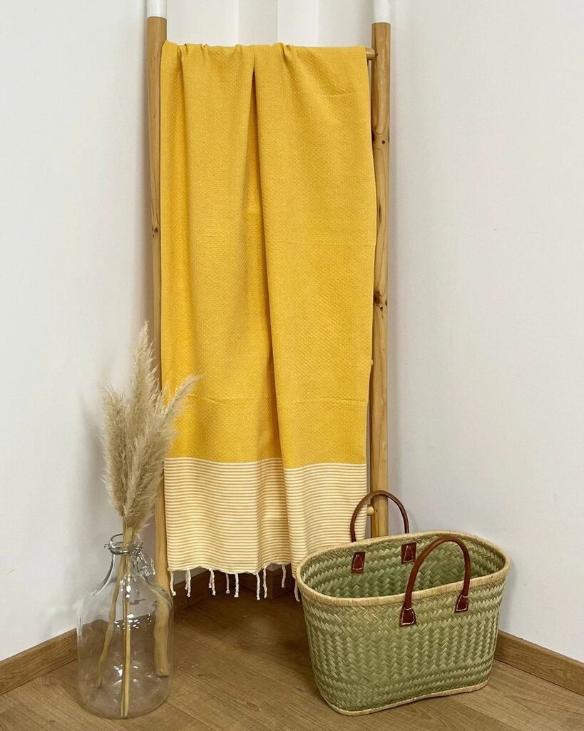 Le Comptoir De La Plage  Peškir Za Plažu Mikanda Tournesol 100X200, Žuta