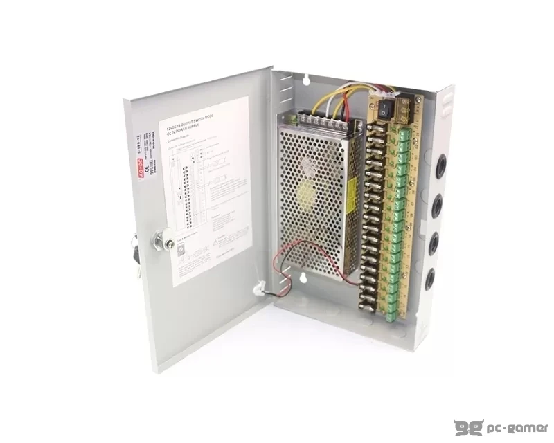 ALFAPOWER NST-1820A napajanje za 18 kamera 20A