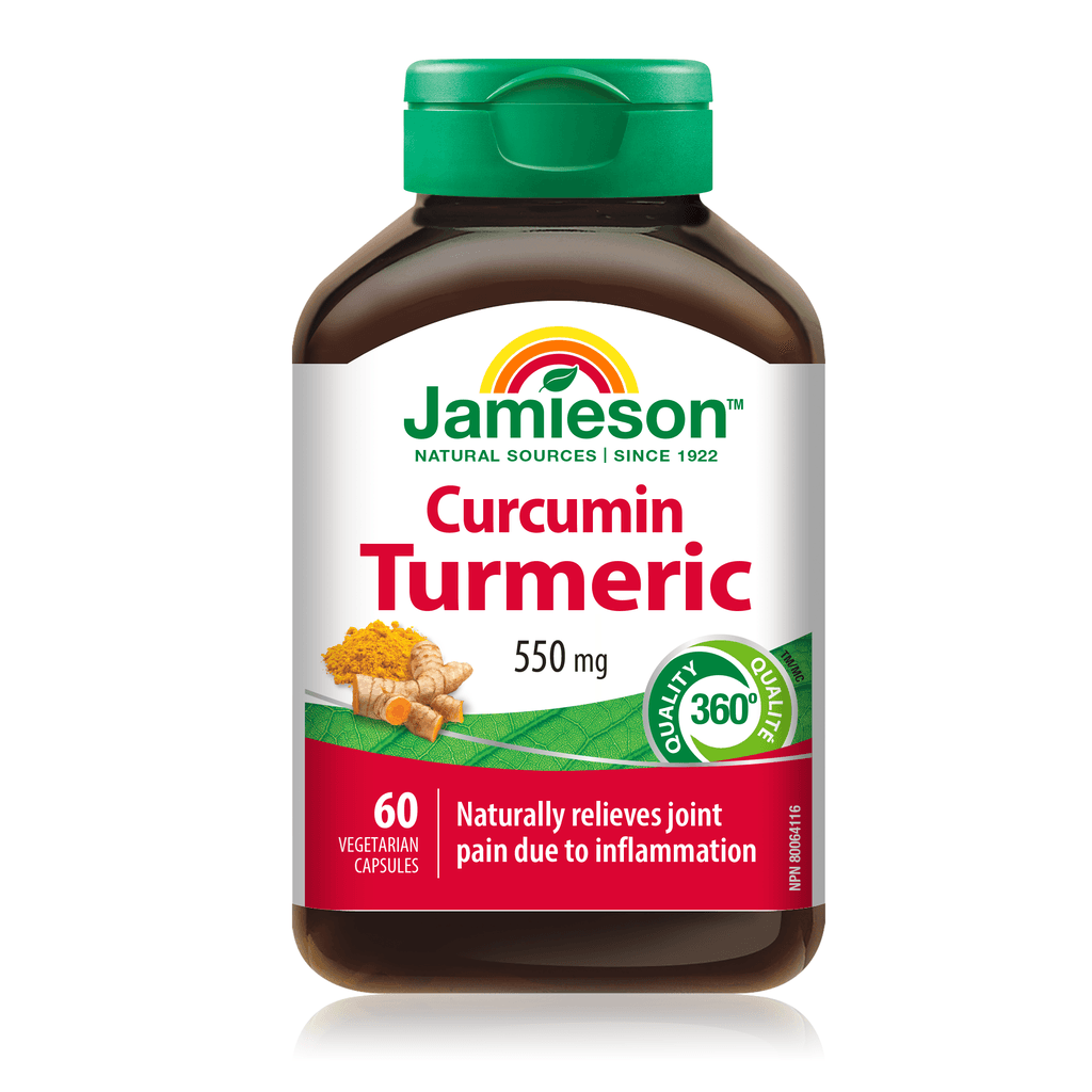 Jamieson Curcumin Turmeric 9,000 mg 30 vegetarian cap.
