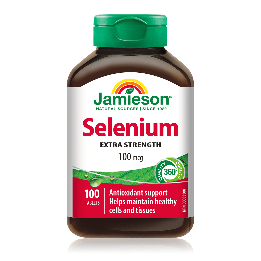 Jamieson Selenium 100mcg 100tbl