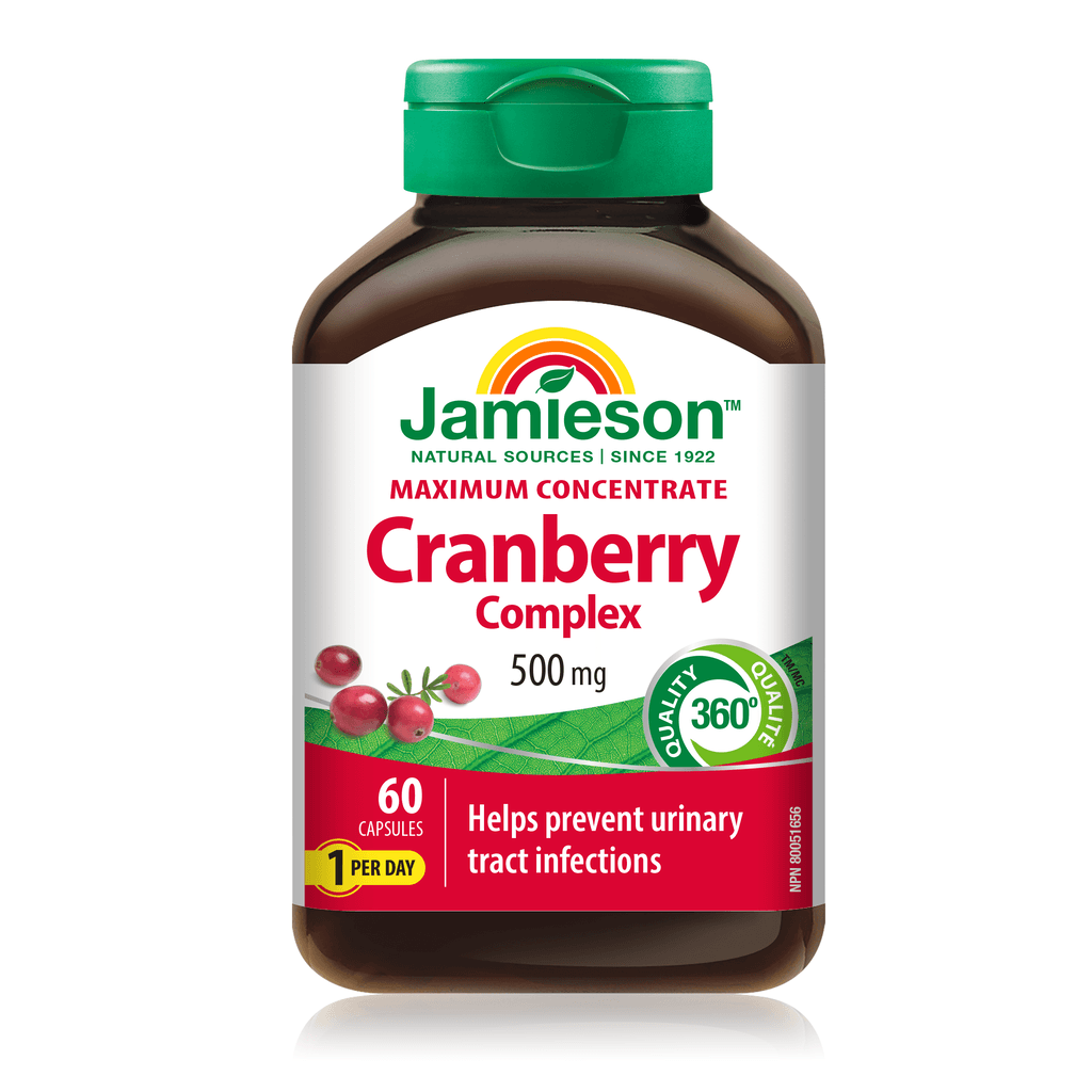 Jamieson Cranberry Juice 500mg 60 cap.